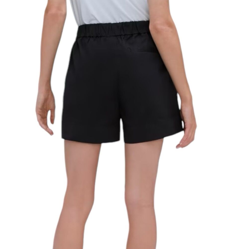 NWT Everlane The Easy Short Black Pull On Casual Women’s Shorts Size Medium - Picture 2 of 8